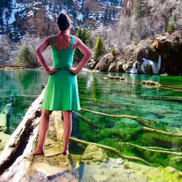 Patagonia V-Neck Outdoor Active Dress - Picture 5 of 8